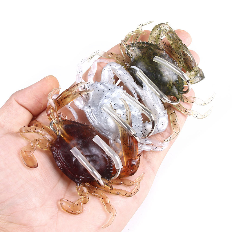 China WHHJ-SO068 Artificial Soft Crab Lure With Hook manufacturers and  suppliers
