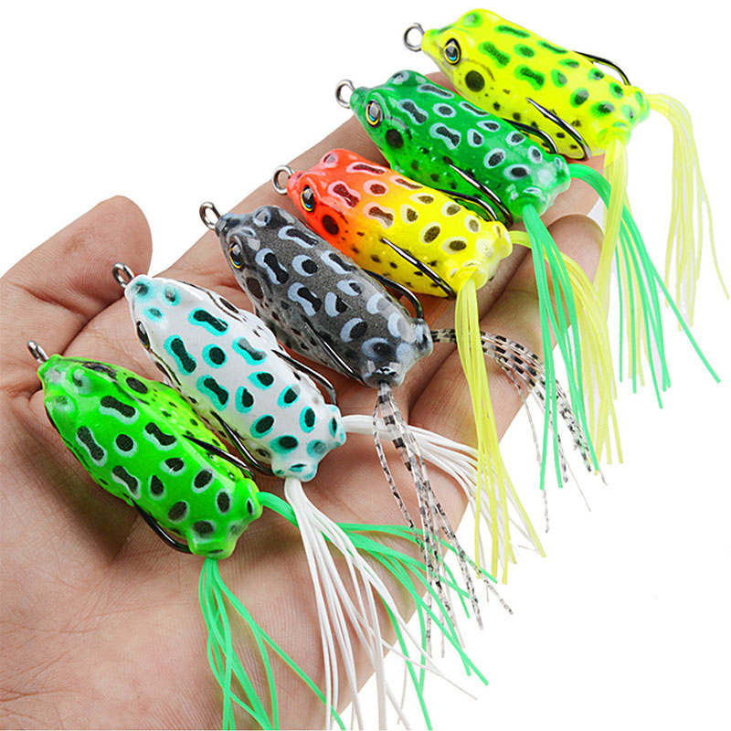 China WHYY-239 Topwater Soft Frog Fishing Lure manufacturers and