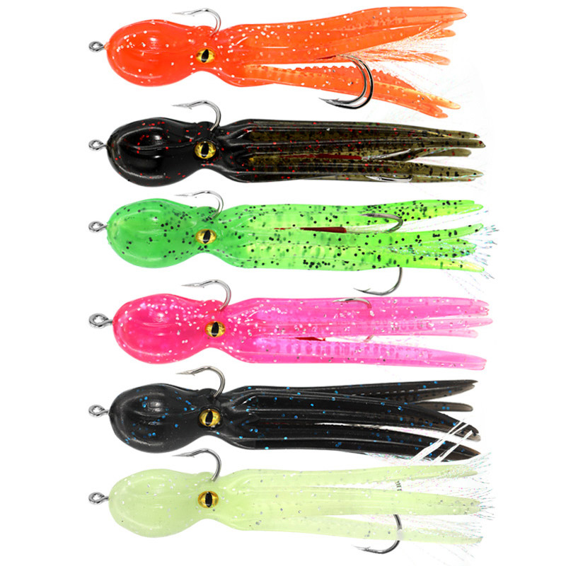 China WH-SL10 Artificial TPE Soft Octopus Fishing Lure manufacturers and  suppliers